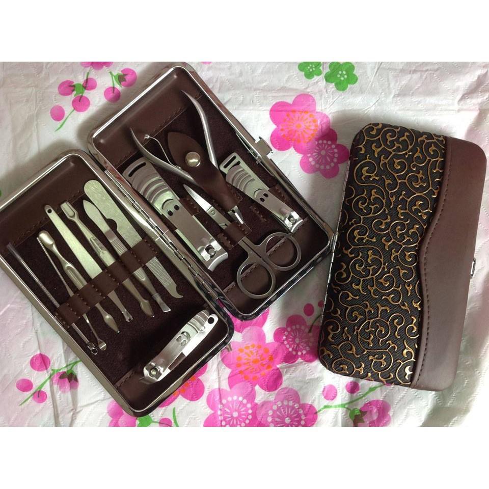 Bộ bấm móng tay cao cấp 12 món -shop SLIMEMOCHISQUISHY