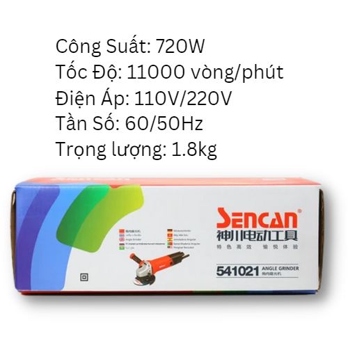 Máy mài góc Sencan SC-541021