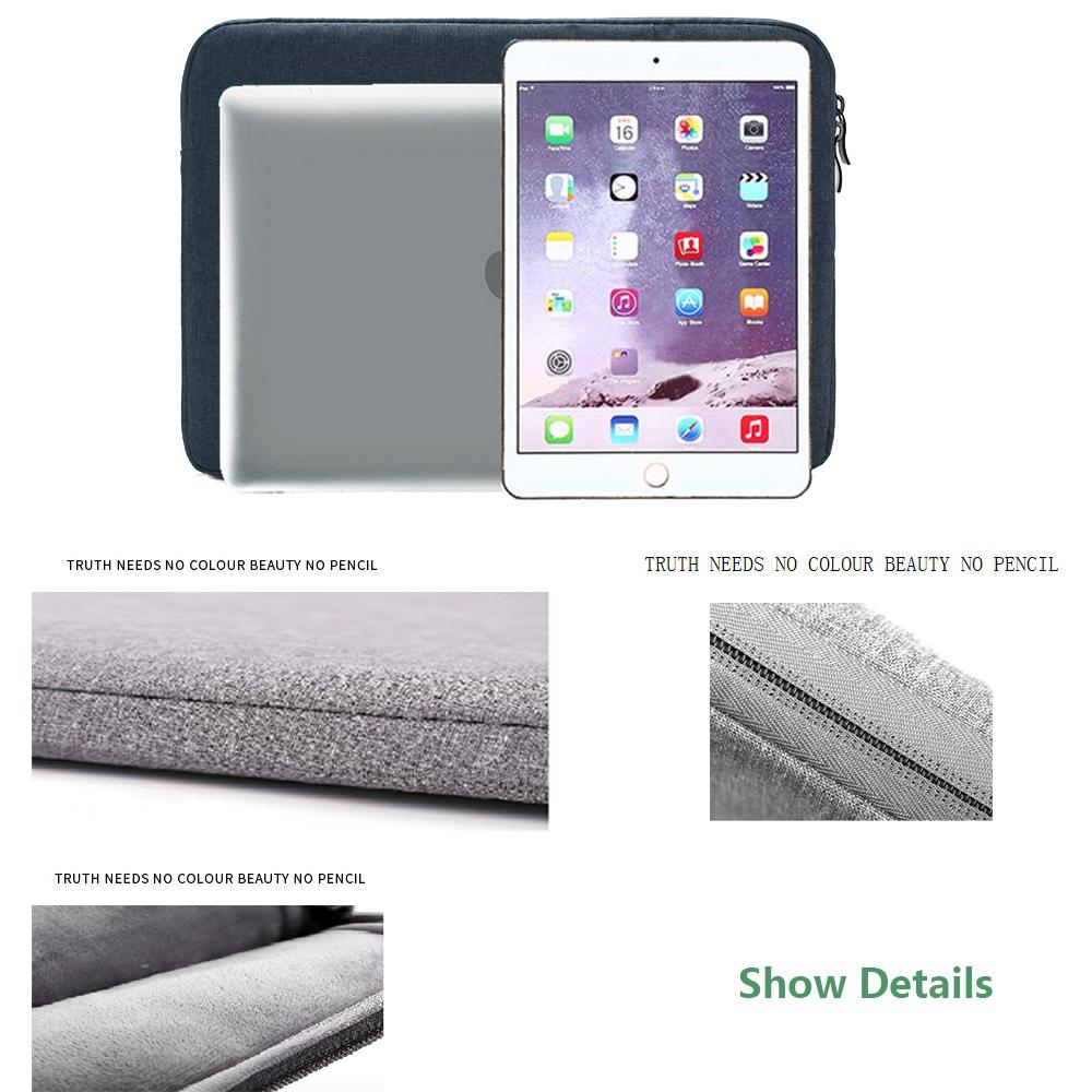 Túi Đựng Laptop Tay Cho 11 12 13.3 14 15.6 17.3 Inch Máy Tính Dành Cho MacBook Air 13 Ốp Lưng Xiaomi Lenovo dell Asus Túi Chống Nước