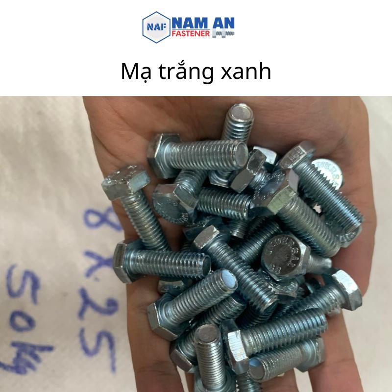 300 con Bulong M6 cấp bền 8.8, bu lông lục giác M6, bu lông 8.8, chiều dài 16, 20, 25, 30mm. Màu: Đen, Vàng, Trắng