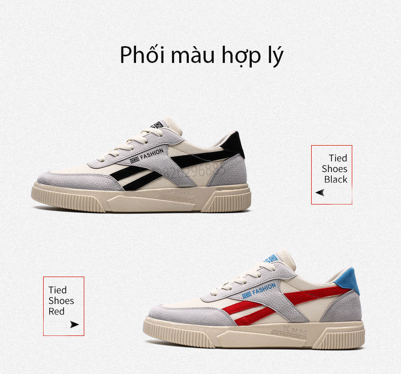 Giày thể thao nam hiện đại phong cách Hàn Quốc - 20-3