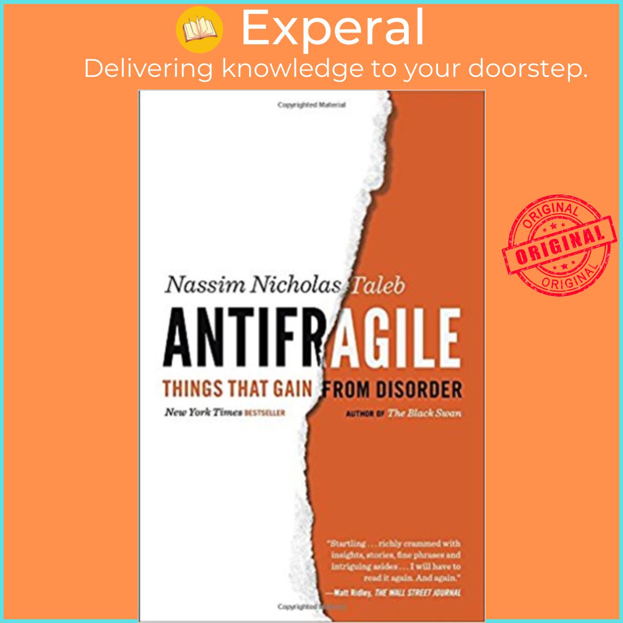 Sách - Antifragile: Things That Gain from Disor.der  by Nassim Nicholas Taleb