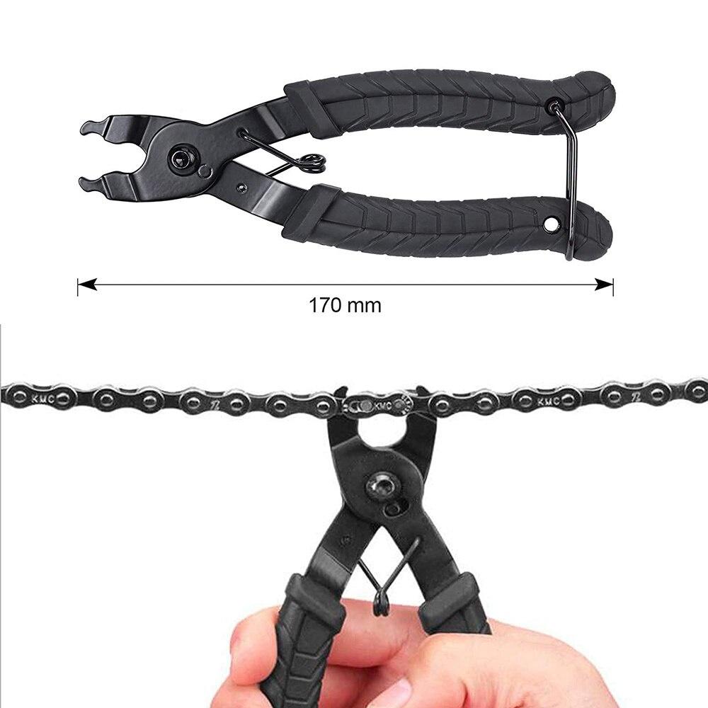 Bicycle Open Close Chain Magic Buckle Repair Chain Cutter Removal Tool Bike Master Link Plier Bicycle Repair Tool Outdoor Tool