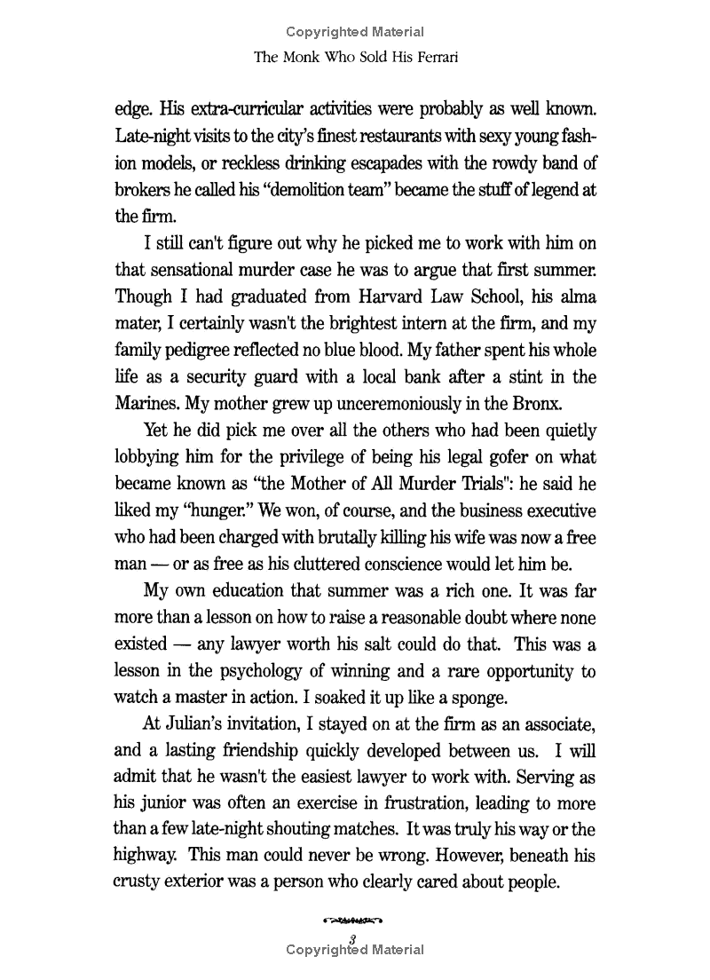 Sách The Monk Who Sold His Ferrari: A Fable About Fulfilling Your Dreams And Reaching Your Destiny