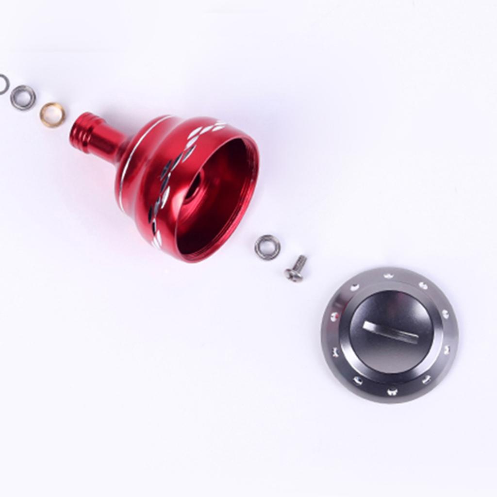 CNC Aluminum Alloy Single Fishing Reel Handle Knob Reel Replacement Handle Grip