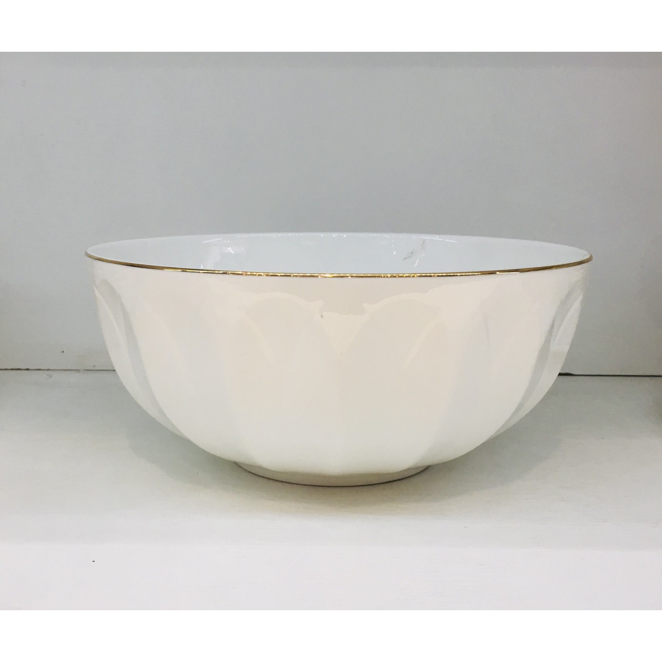 Bát cơm 4.5inch trắng viền vàng phong cách hiện đại 5263S