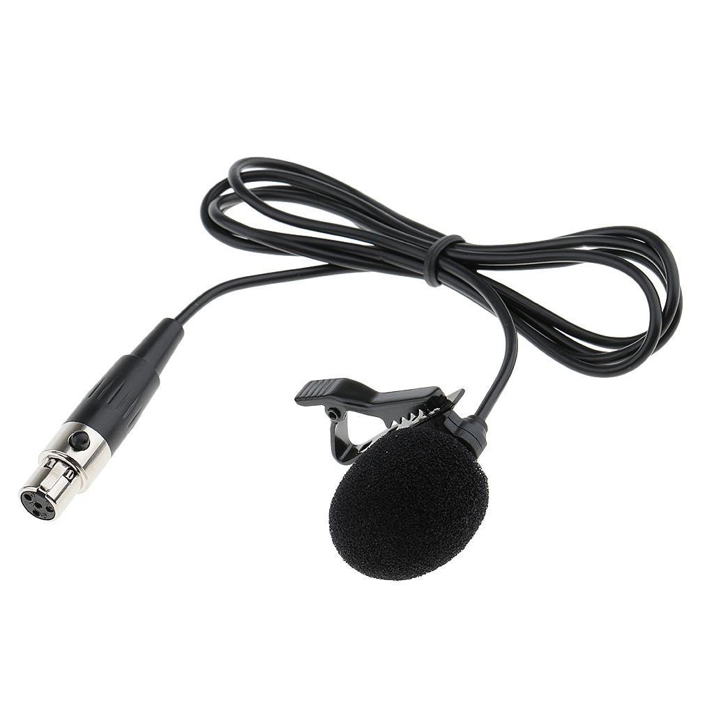 5-10pack Lapel Tie Vacuum Tube Microphone MINI XLR 4Pin