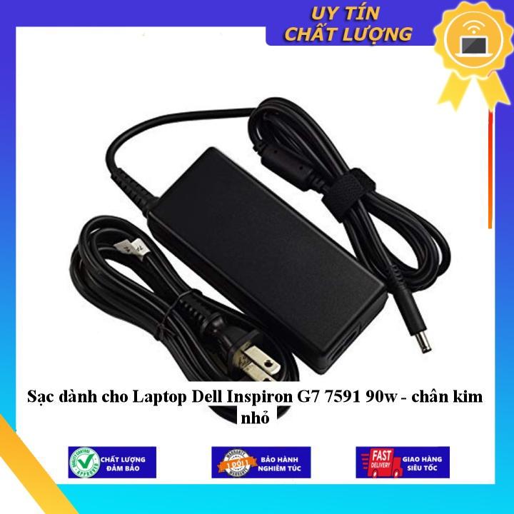 Sạc dùng cho Laptop Dell Inspiron G7 7591 90w - chân kim nhỏ - Hàng Nhập Khẩu New Seal