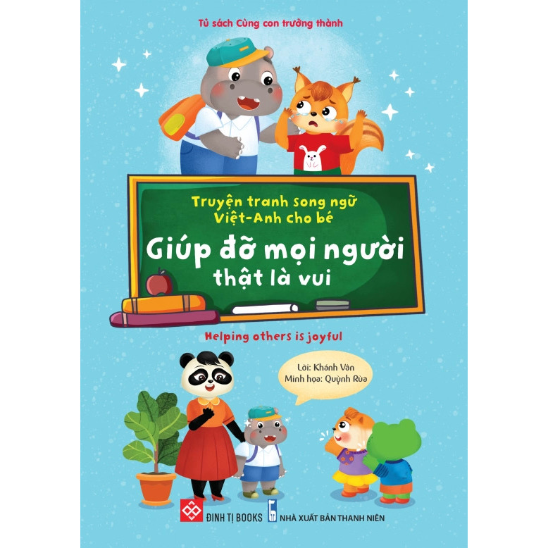 Sách - Combo (10T): Truyện tranh song ngữ Việt-Anh cho bé - Dạy trẻ nề nếp, chăm ngoan dành cho bé 3-9 tuổi
