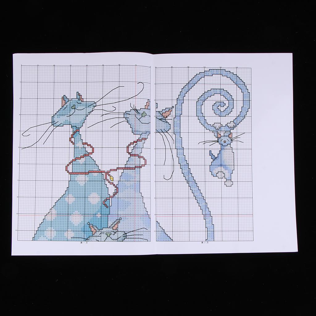 14CT 32x41cm Stamped Cross Stitch Kits Pre-Printed Pattern