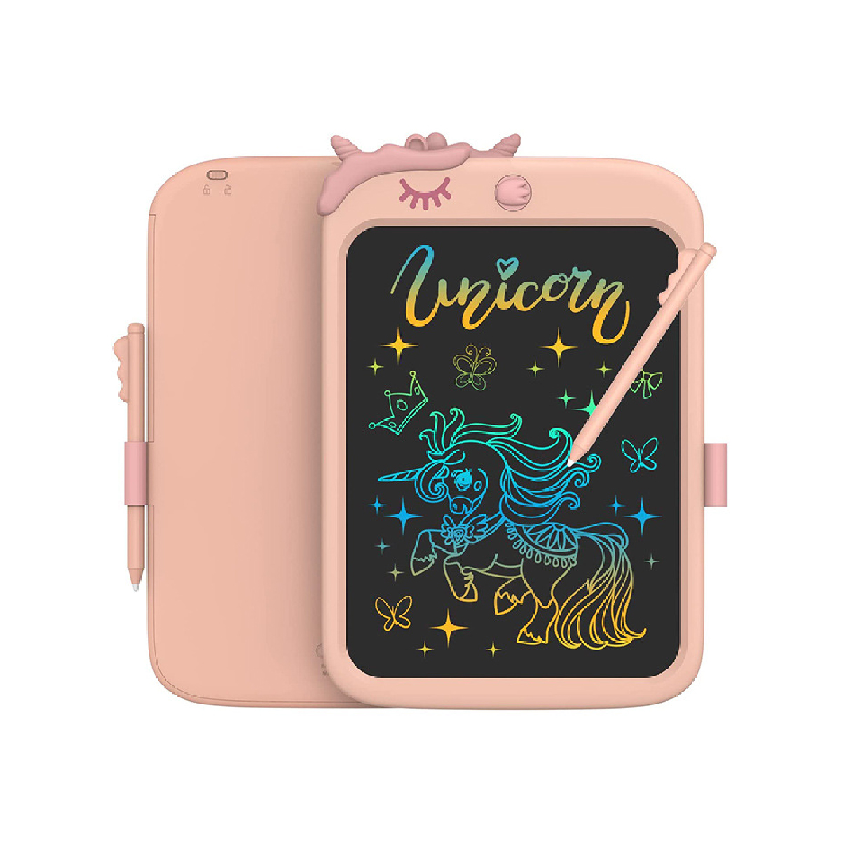 Bảng Vẽ Thông Minh Mực Đa Sắc 10&quot; Kì Lân Hồng Pastel COOLKIDS K1009