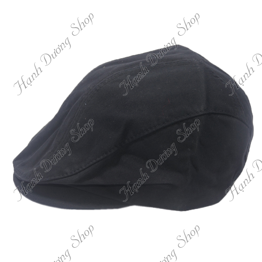 Nón beret bít đuôi, thiết kế mỏ vịt độc đáo, quà tặng cho người trung niên, vòng đầu 58cm - Hạnh Dương