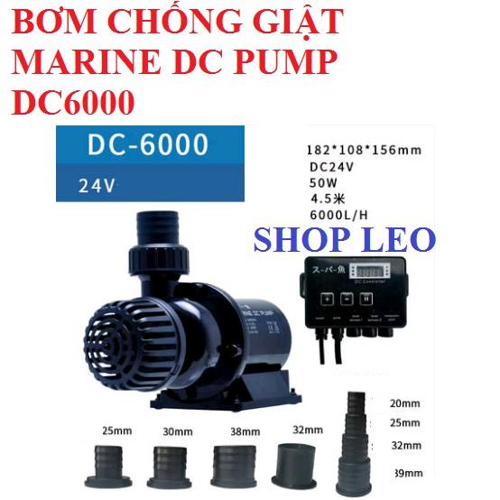 BƠM CHỐNG GIẬT MARINE DC PUMP 6000L/H- máy bơm HỒ CÁ CAO CẤP - phụ kiện thủy sinh-shopleo