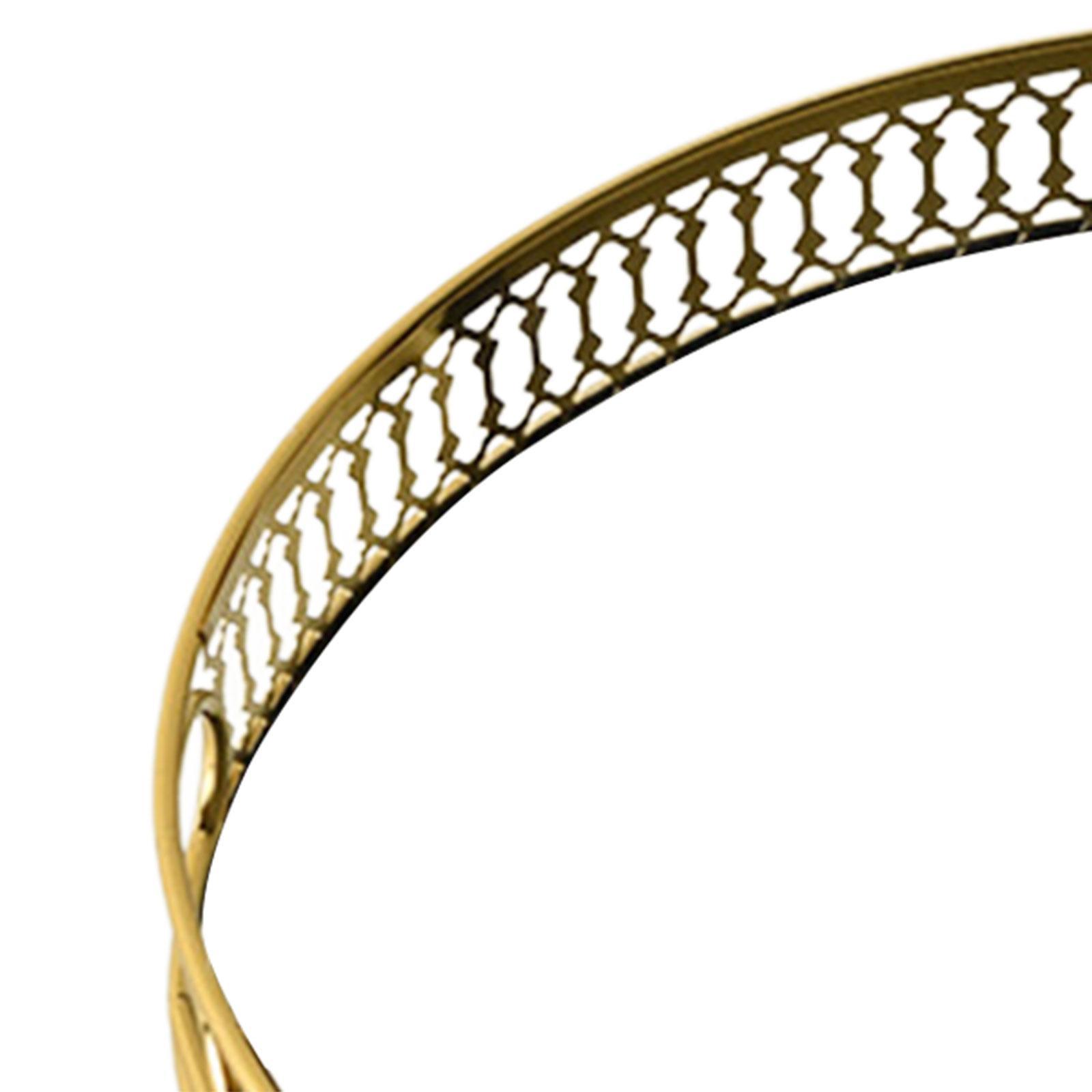 Decorative Mirror Tray Vanity Tray Fruit Tray Jewelry Trinket Tray Dresser Organizer Tray Serving Tray Mirrored Tray for Wedding Countertop