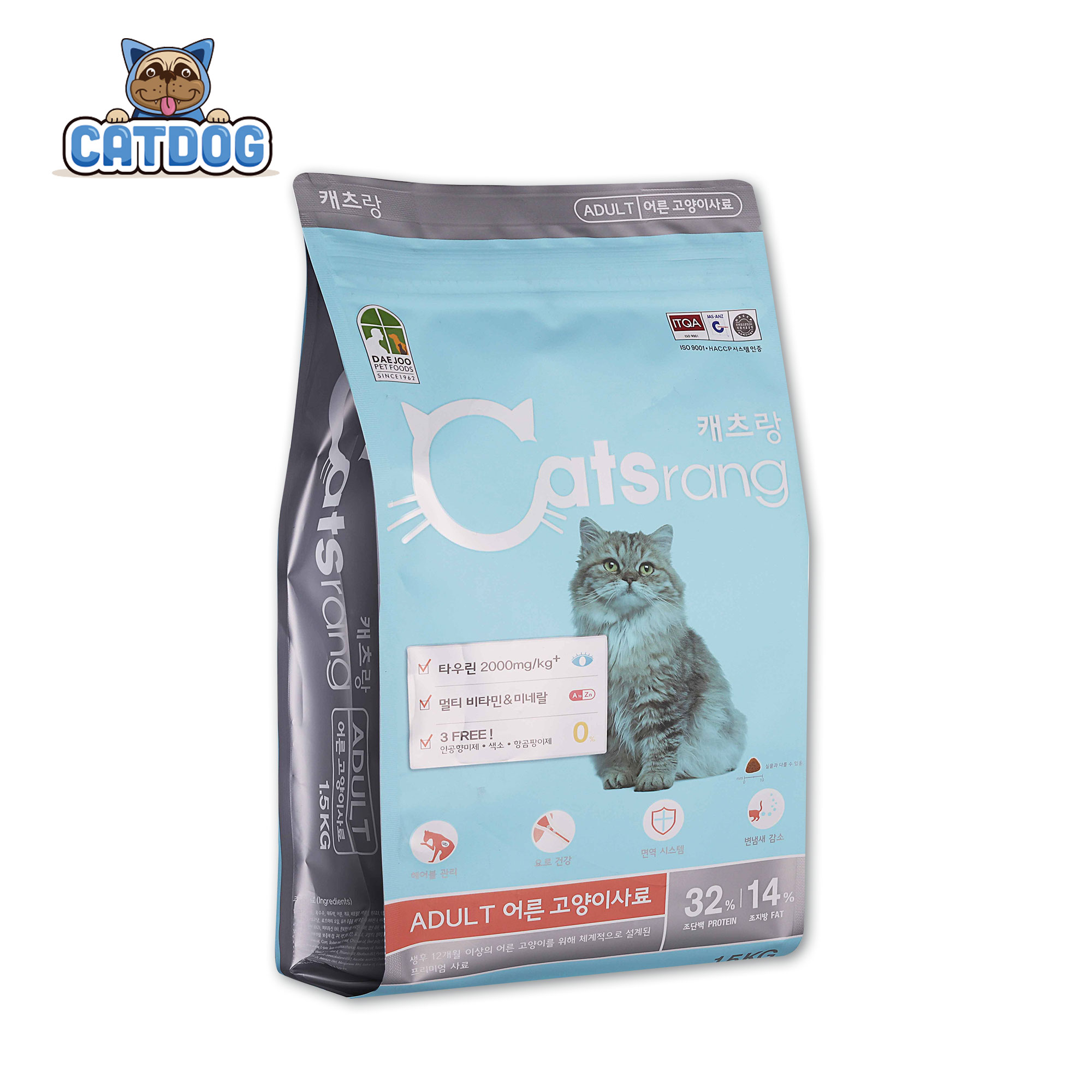 [ 1.5KG ] Thức ăn hạt cho mèo lớn CATSRANG ALDUT