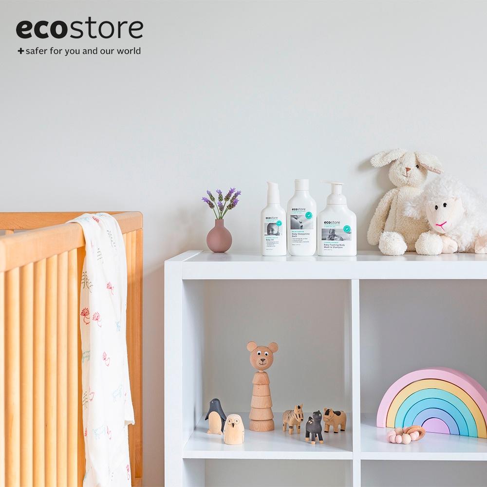 Ecostore Dầu gội và sữa tắm tạo bọt cho bé 2 trong 1 - 250ml (Baby Foaming Bodywash &amp; Shampoo) cho bé từ 0 tuổi