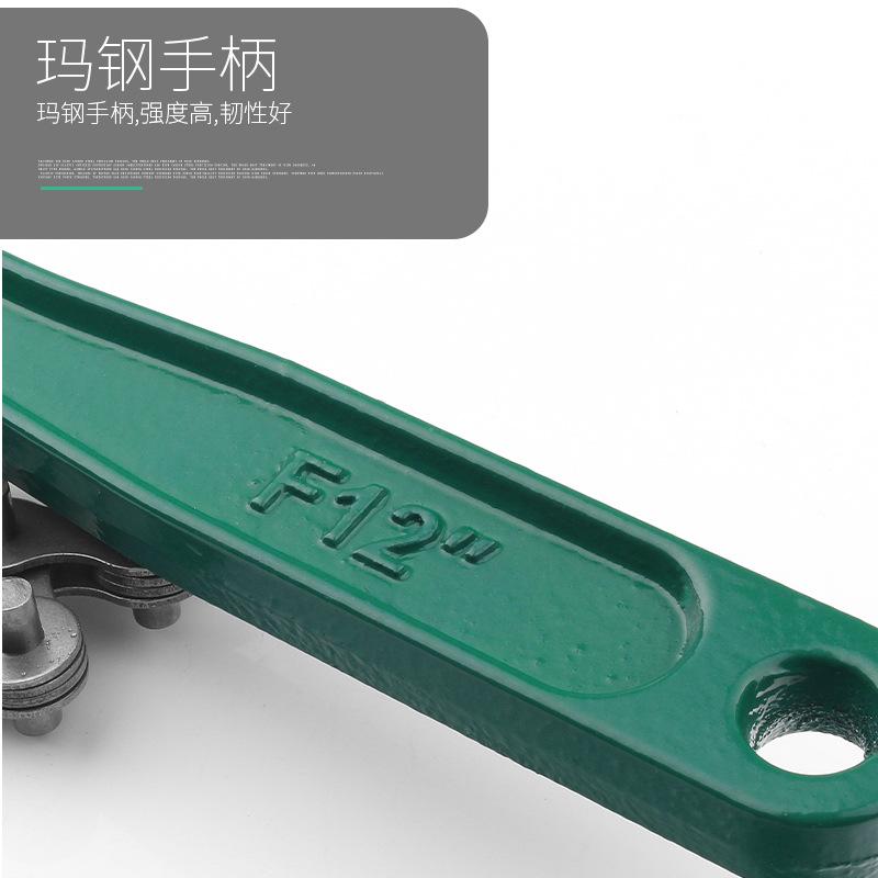 Phong cách mới nhất lọc lọc dầu cờ lê thay dầu cờ lê tháo xích kìm ống 8-24 inch bảo dưỡng ô tô hướng dẫn sử dụng khác