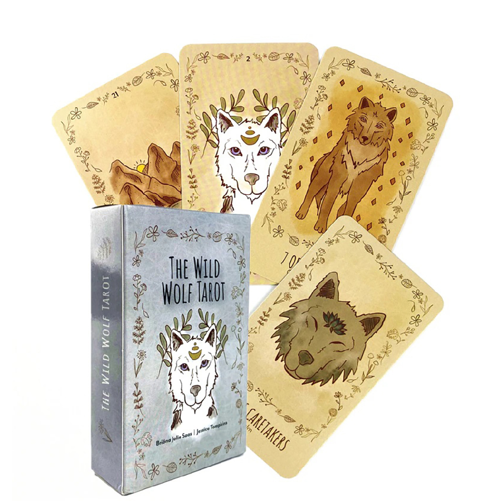 Bài Tarot The Wild Wolf Tarot  Đá Thanh Tẩy