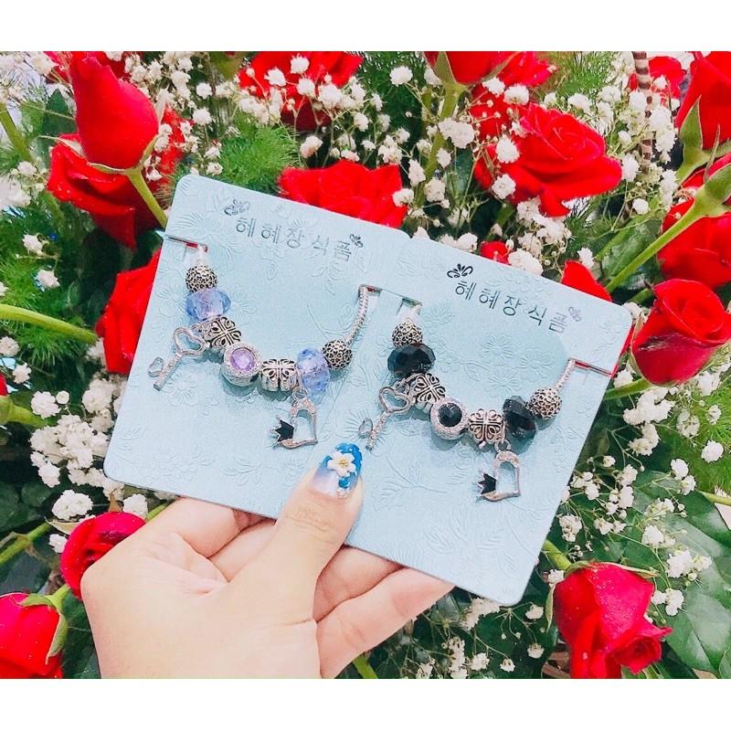 Lắc tay thời trang nữ mix charm