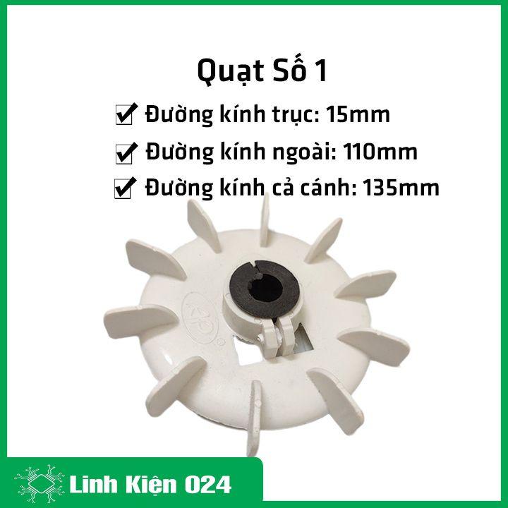 Cánh quạt làm mát động cơ nhiều kích thước