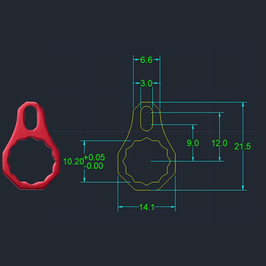 2Pcs Reels Locking Plate Left/Right Baitcasting Tackle DIY Fishing Accessory