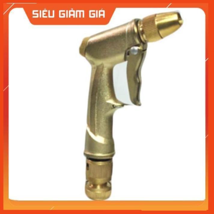 Bộ dây vòi xịt nước rửa xe, tưới cây . tăng áp 3 lần, loại 7m, 10m 206701-1 đầu đồng,cút, nối PE