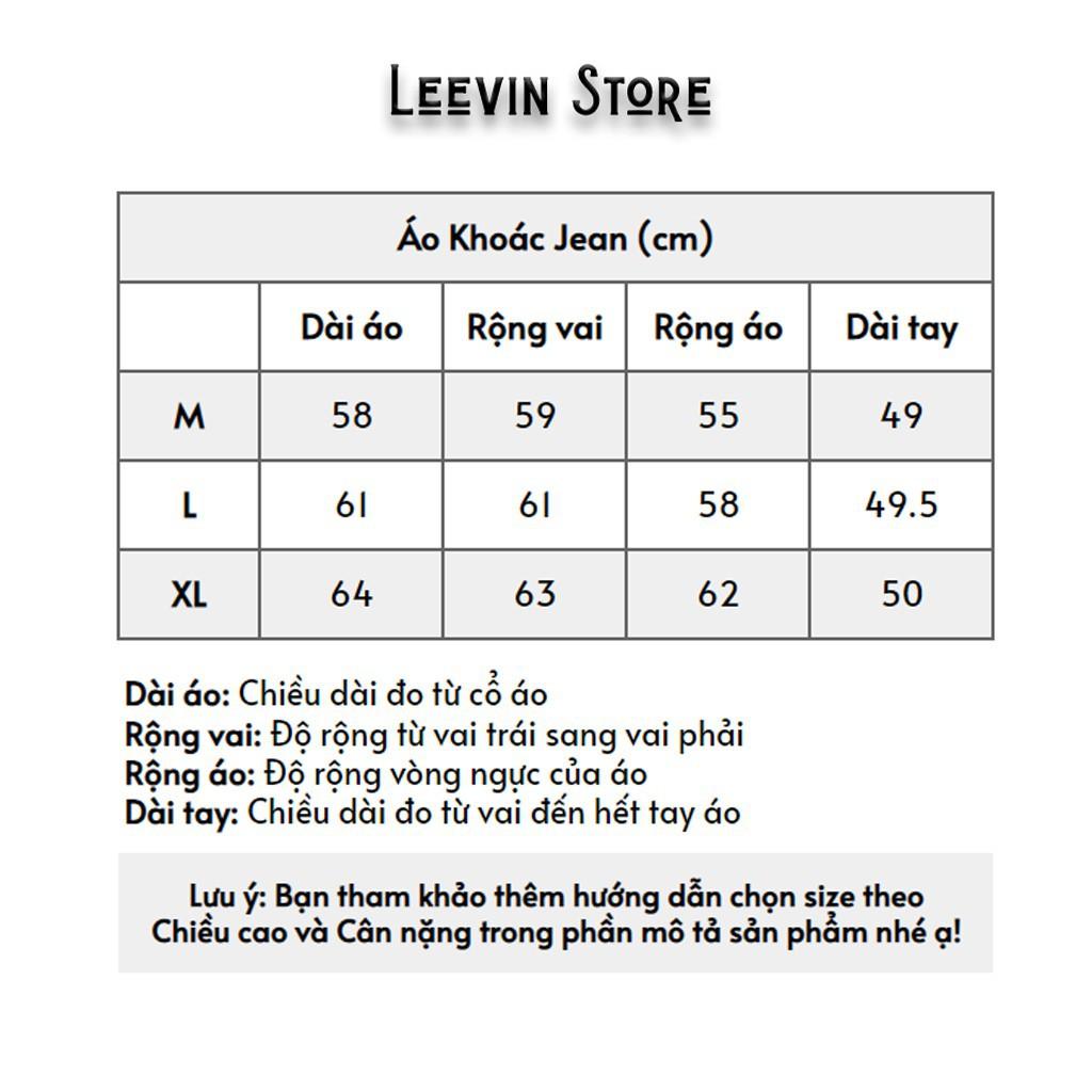 Áo Khoác Jean UNISEX Nam Nữ Xanh Nhạt - Áo khoác bò nữ form rộng KITTY