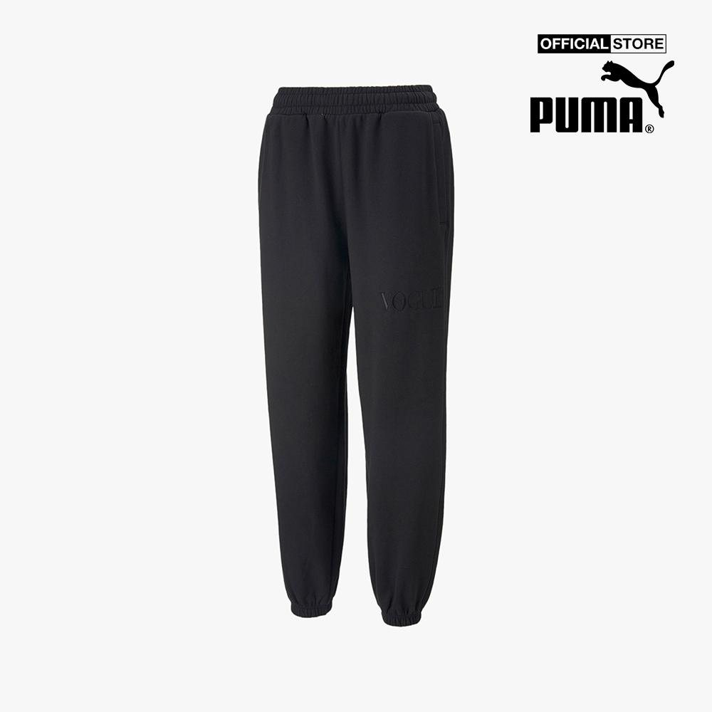 PUMA - Quần jogger nữ lưng thun phom suông thời trang Puma x Vogue 534694