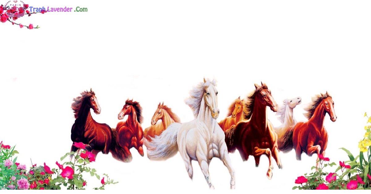 Tranh đính đá mã đáo thành công VS484 - 100 x 50 cm - chưa đính