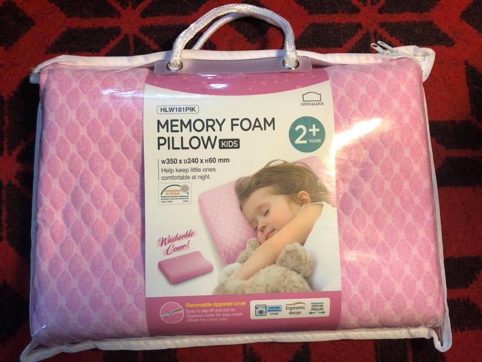 Gối Memory Foam Dành Cho Trẻ Em Lock&Lock (35x24x6/5cm)