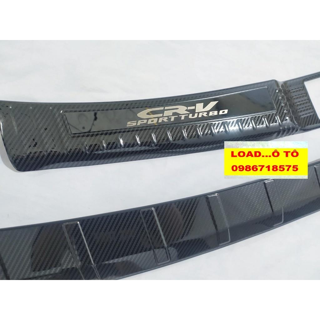 Bộ Chống Trầy Cốp Carbon Xe HONDA CRV 2023-2018 Mẫu Carbon Cao Cấp Nhất Thị Trường