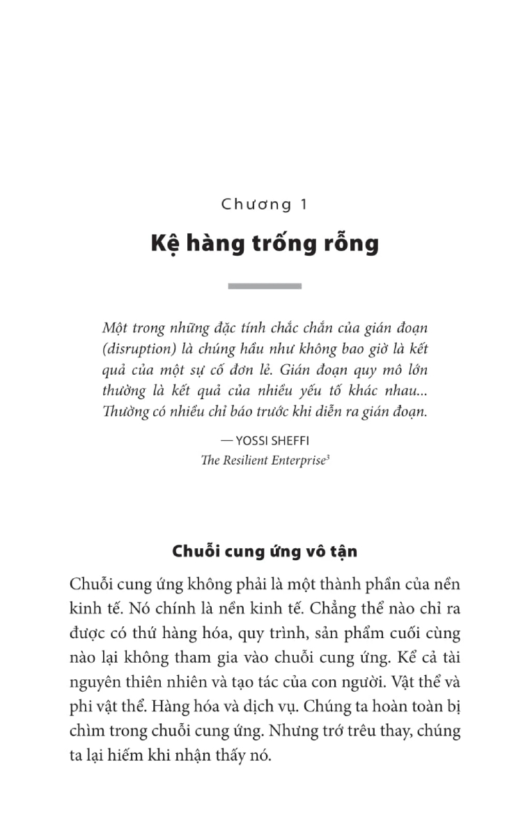 Kệ Hàng Trống - Đứt Gãy Chuỗi Cung Ứng Trong Nền Kinh Tế Toàn Cầu (TRE)
