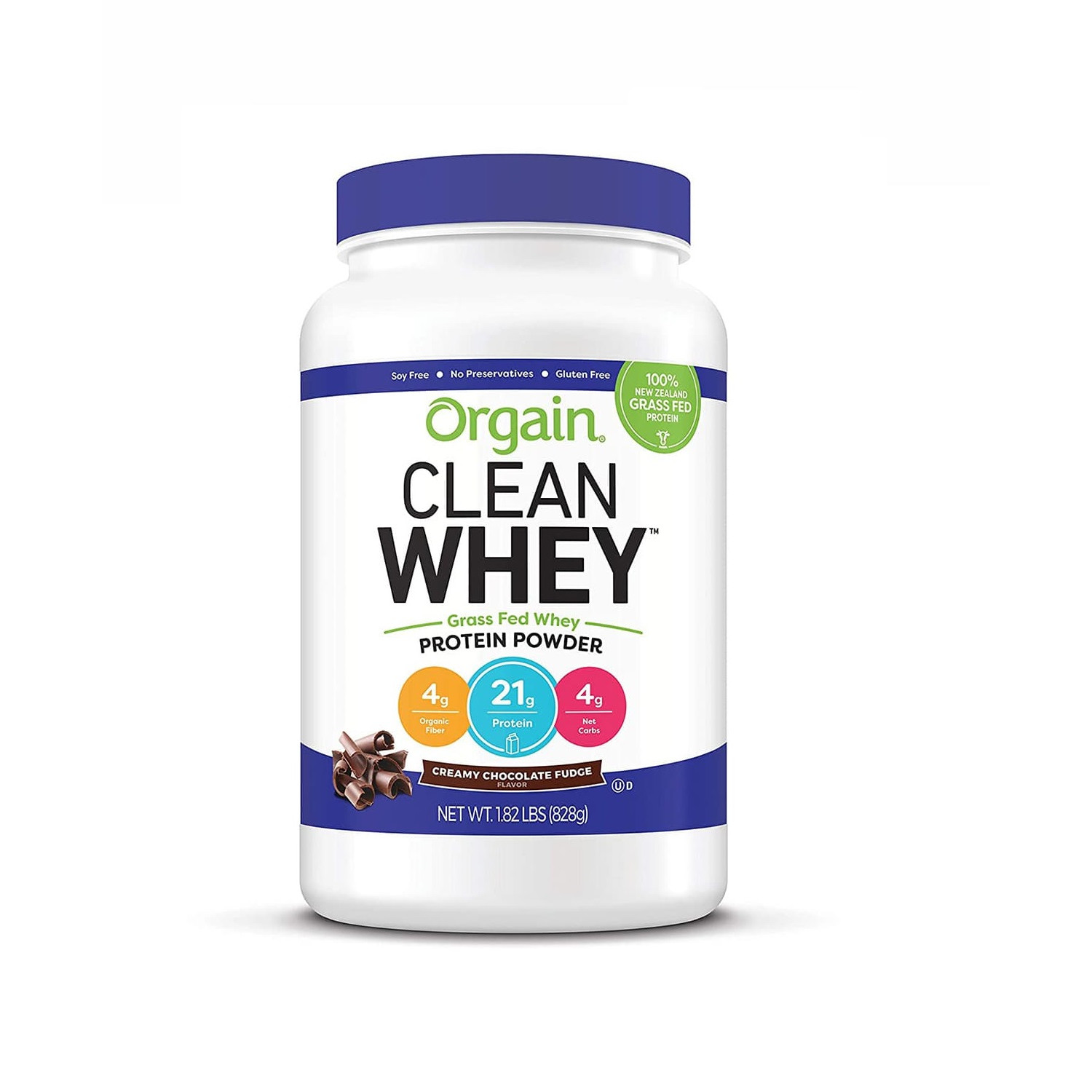 Bột Sữa Whey Protein Orgain Clean Whey 828g hương Chocola