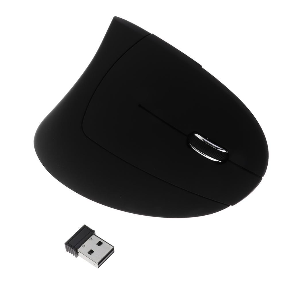 6D 2.4G Wireless Optical Gaming Mouse 1600DPI Vertical Mice