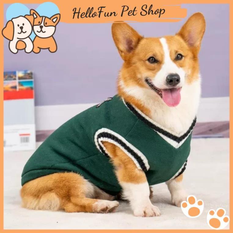Áo gile phong cách cho thú cưng - Áo len cho chó mèo (Có size lớn)