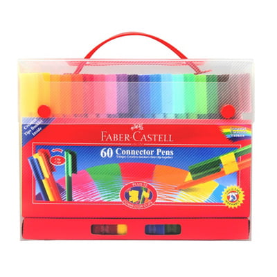 Faber-Castell-Bút Lông Màu Connector-60 Màu