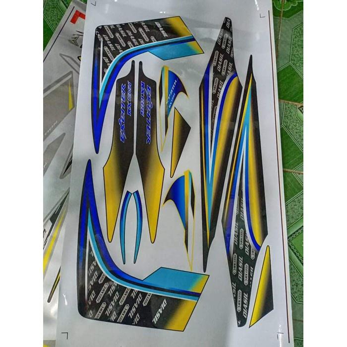 Tem rời ex 2010 xanh vàng đen