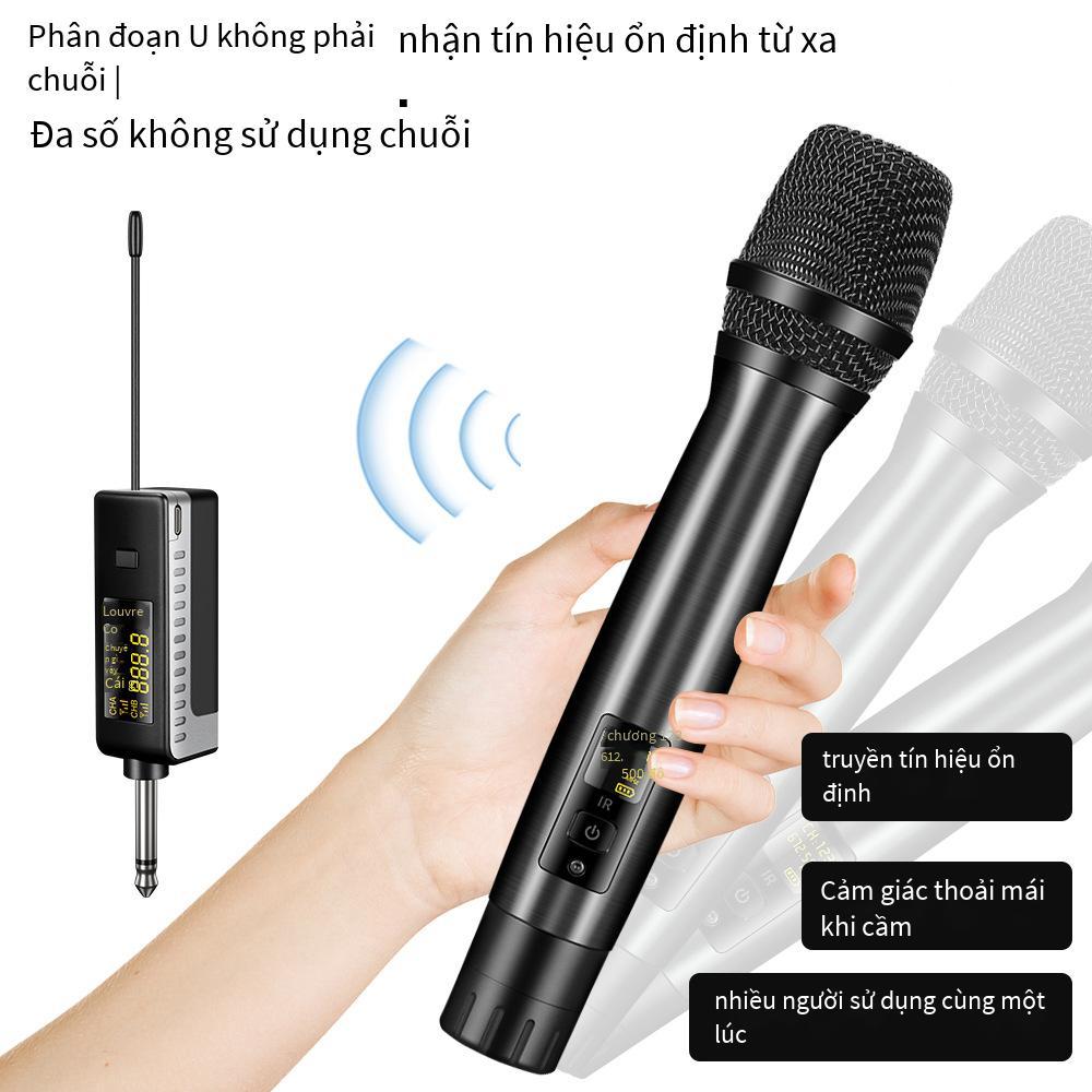 Giá thấp nhất micro không dây đa năng U-phân khúc cầm tay FM hội nghị máy tính gia đình bộ khuếch đại công suất âm thanh ngoài trời micro không dây