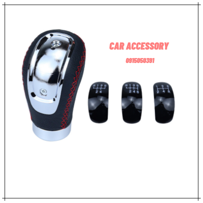Cần số sàn ô tô đa năng bọc da 3 chế độ sang số phù hợp tương ứng