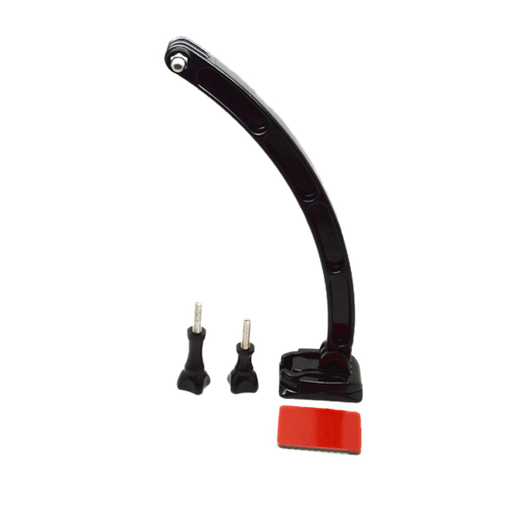 Extension Self Photo Arm Holder+Curved Adhesive Mount for 5 4 3 Camera
