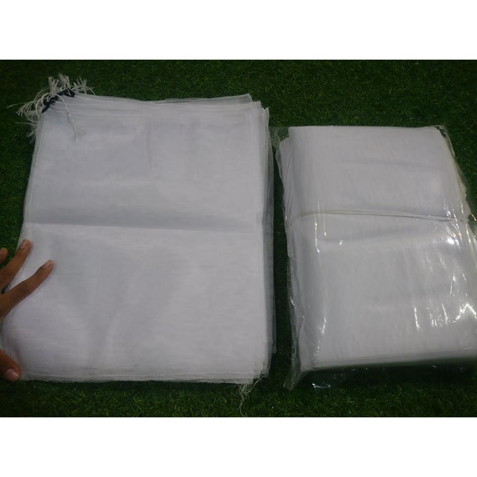 50 CÁI TÚI DÙNG ĐỂ BAO,BỌC NHO,NHÃN,BƯỞI DIỄM DA XANH
