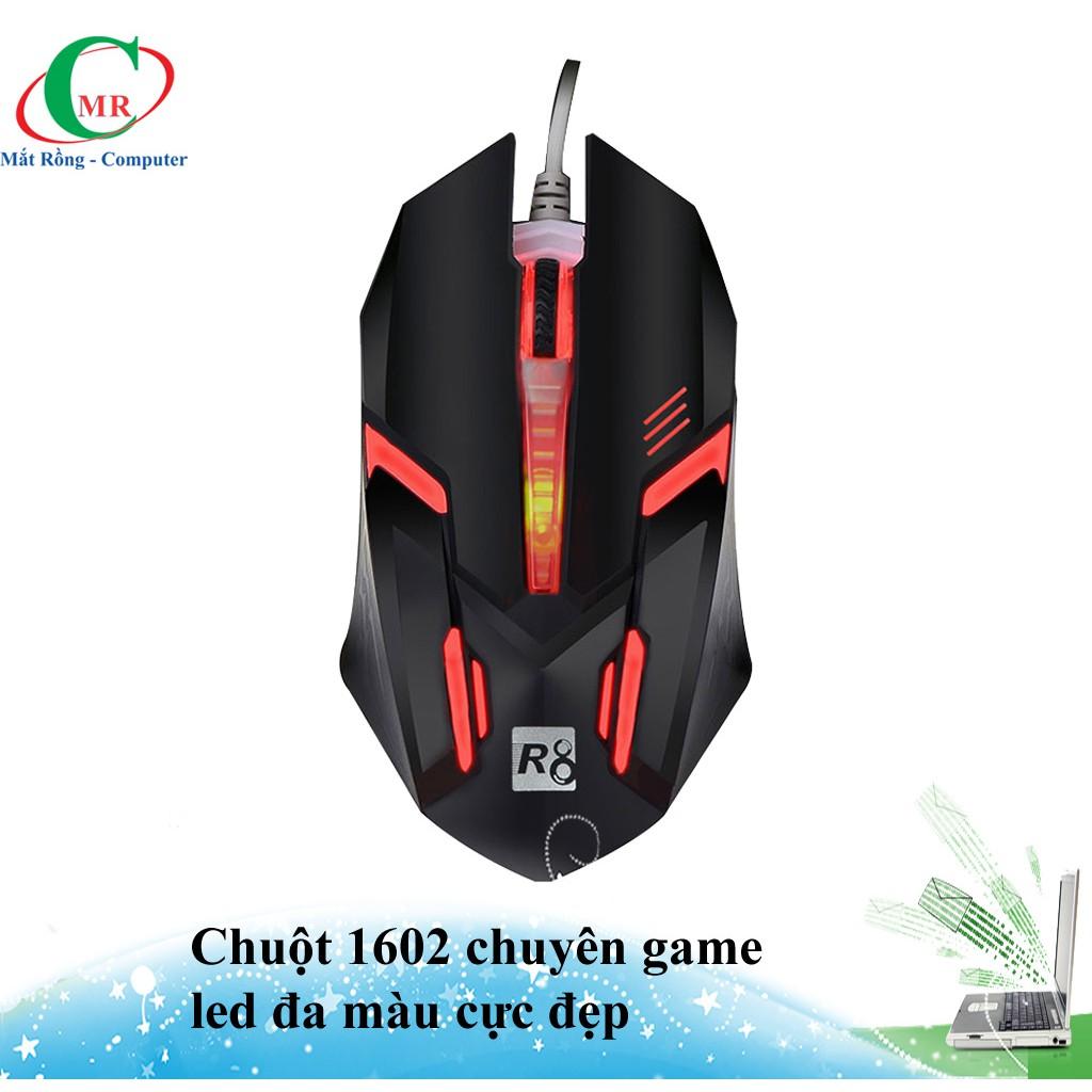 Chuột led đa màu 1602 chuyên game - Hàng Chính Hãng