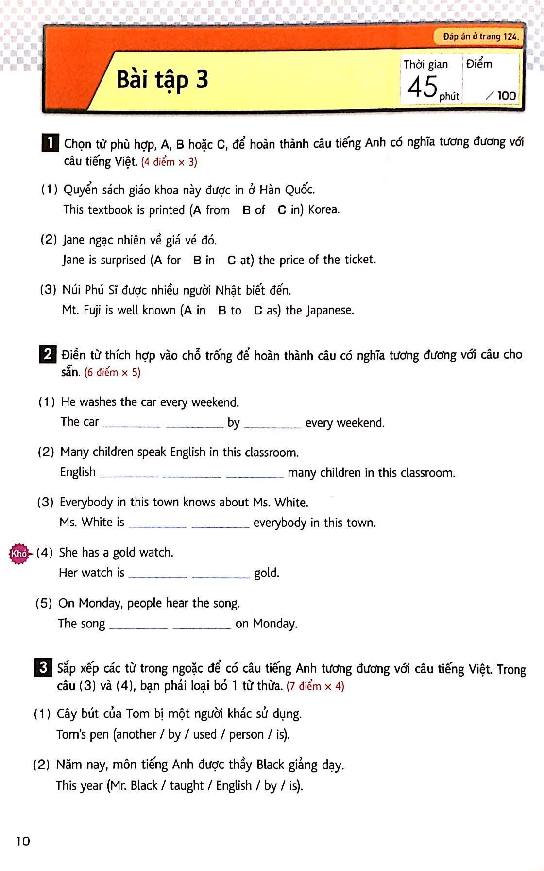 Tiếng Anh Dành Cho Học Sinh Trung Học Cơ Sở (Tập 3)