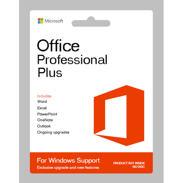 Phần mềm Microsoft Office 2016 Professional Plus 64 bit (Bản quyền vĩnh viễn) - Hàng Chính Hãng