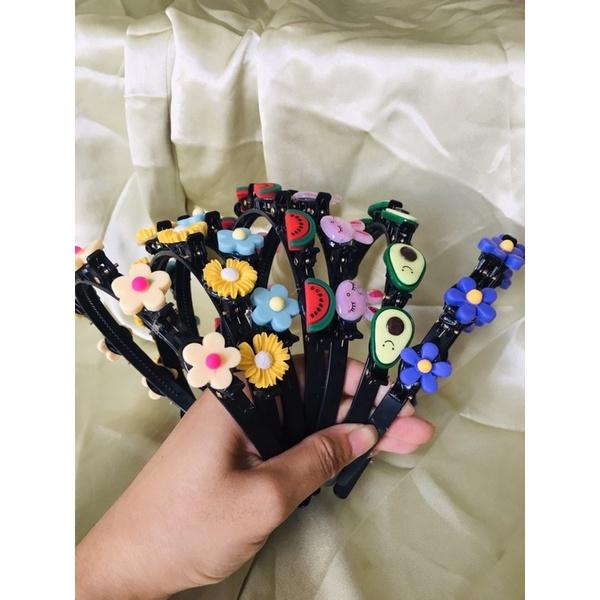 Băng đô cài ép tóc cho mẹ và bé cài tóc phá cách dễ thương cài tóc tết