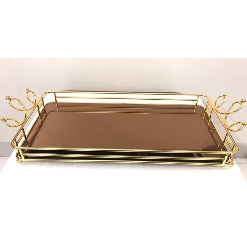 Khay úp cốc - Khay Decor văn phòng, nhà ở - Khay vương miện sang chảnh