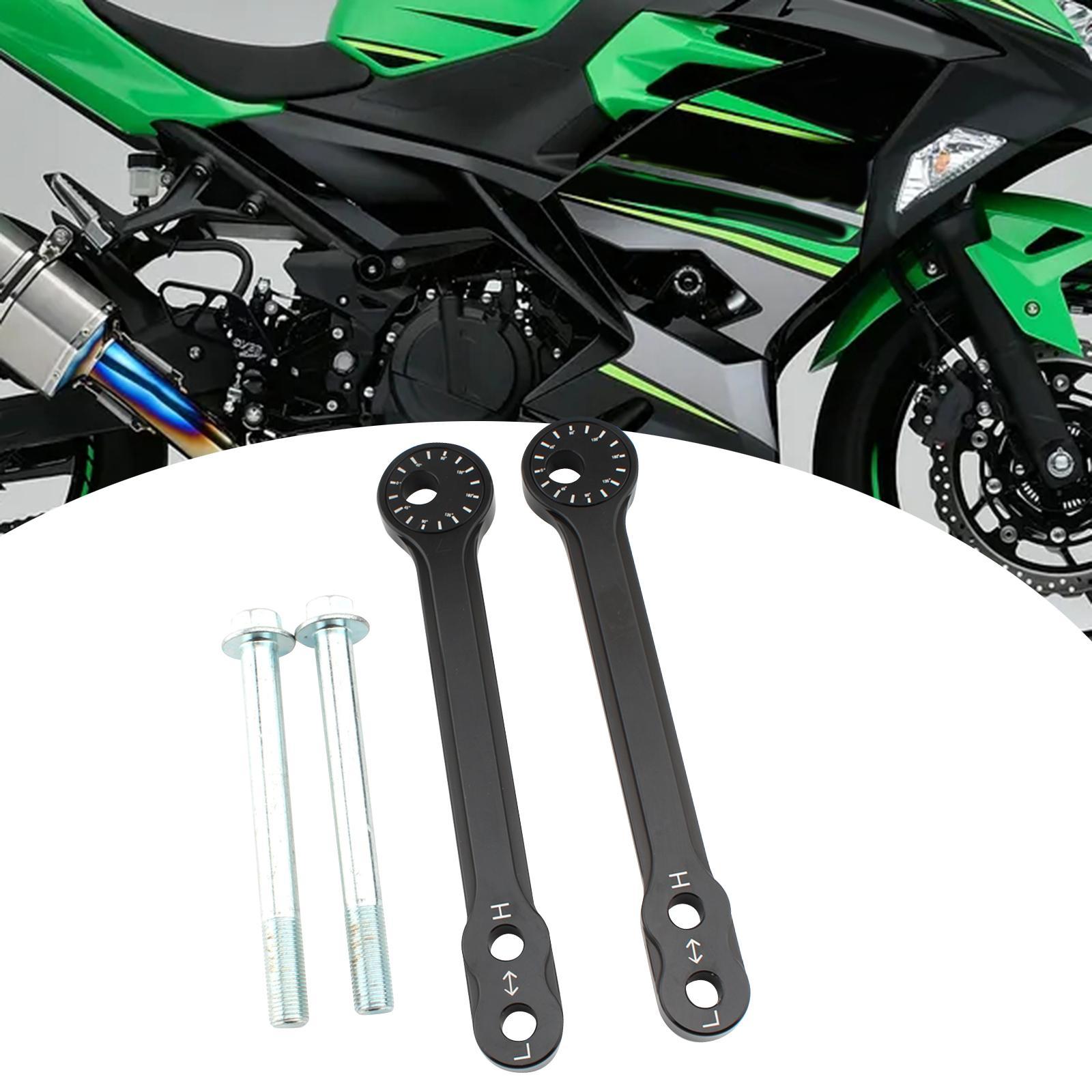 Motorcycle Rear Lowering Links Accessories Replace Spare Parts Durable Motorcycle Rear for Ninja400 250 after 2014 Z250