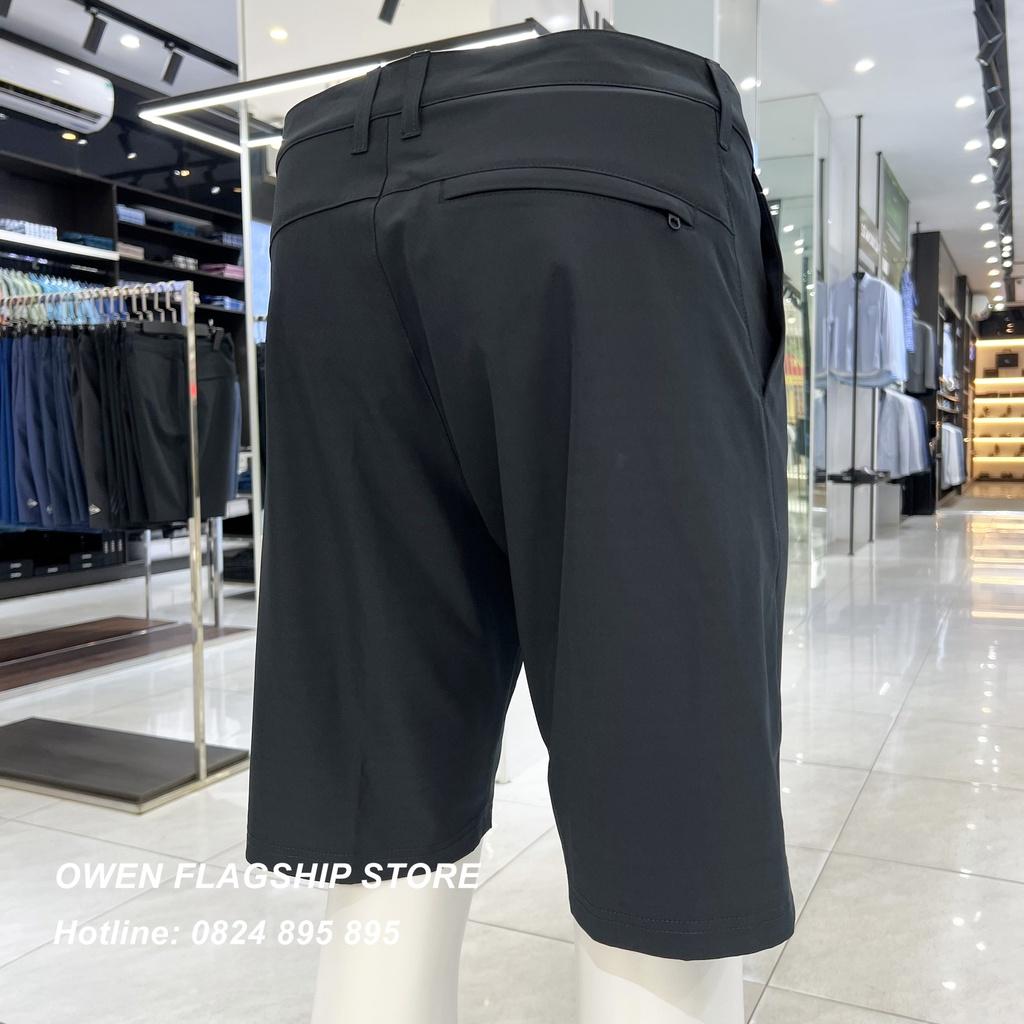 Quần short nam owen màu xanh navy đậm SS231419