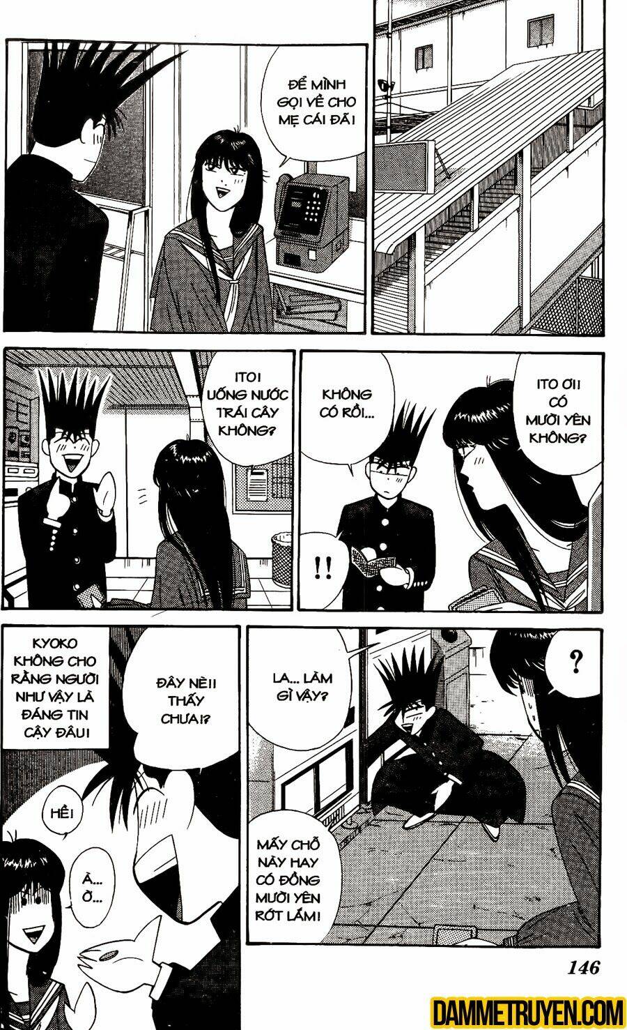 kyou kara ore wa - cặp bài trùng chapter 286 17