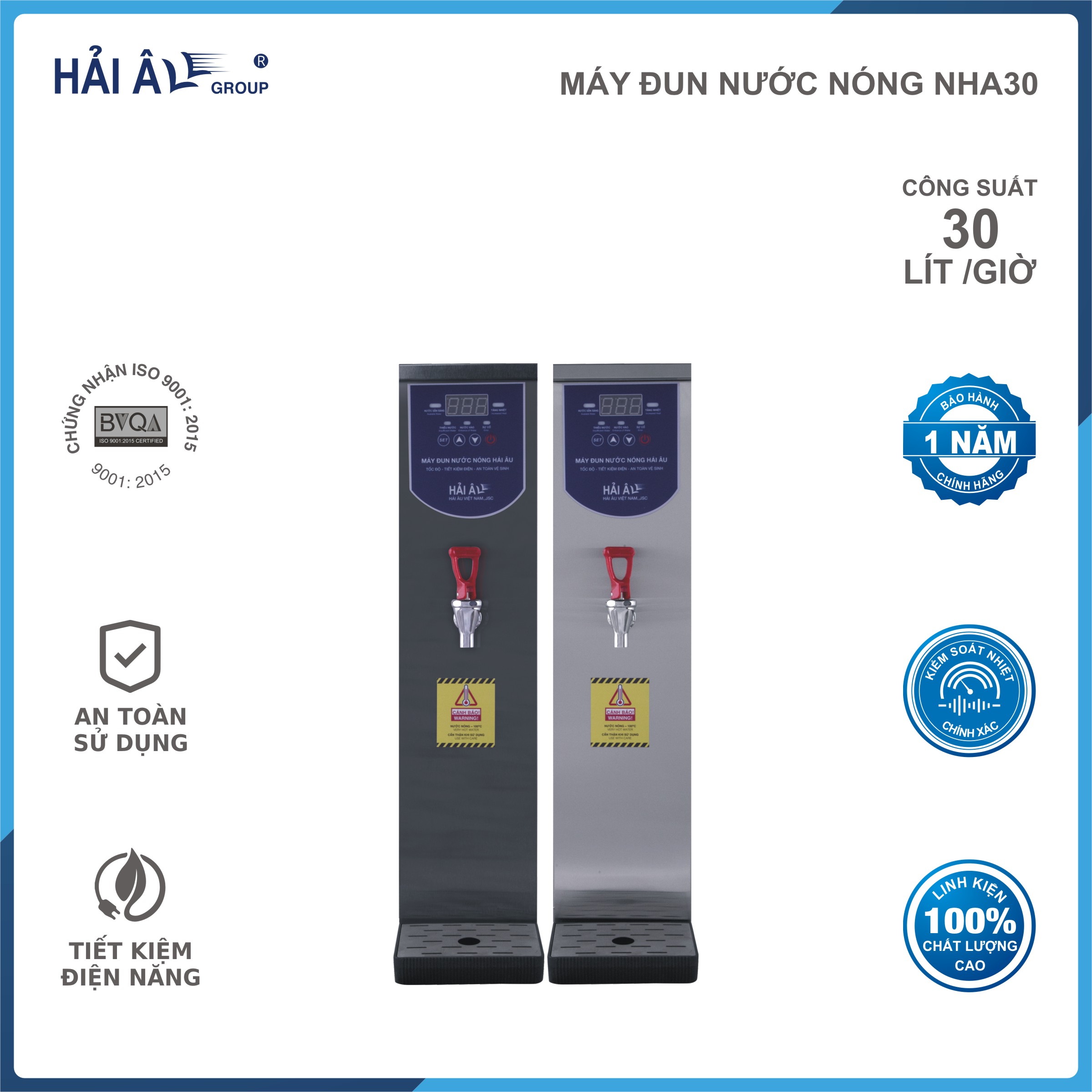 Máy đun nước nóng Hải Âu NHA30